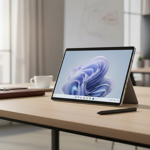Microsoft Surface Pro 9 for Business in professional setting